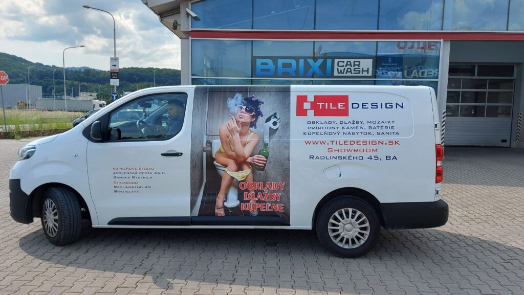 Fab co Banská Bystrica reklamný polep vozidla