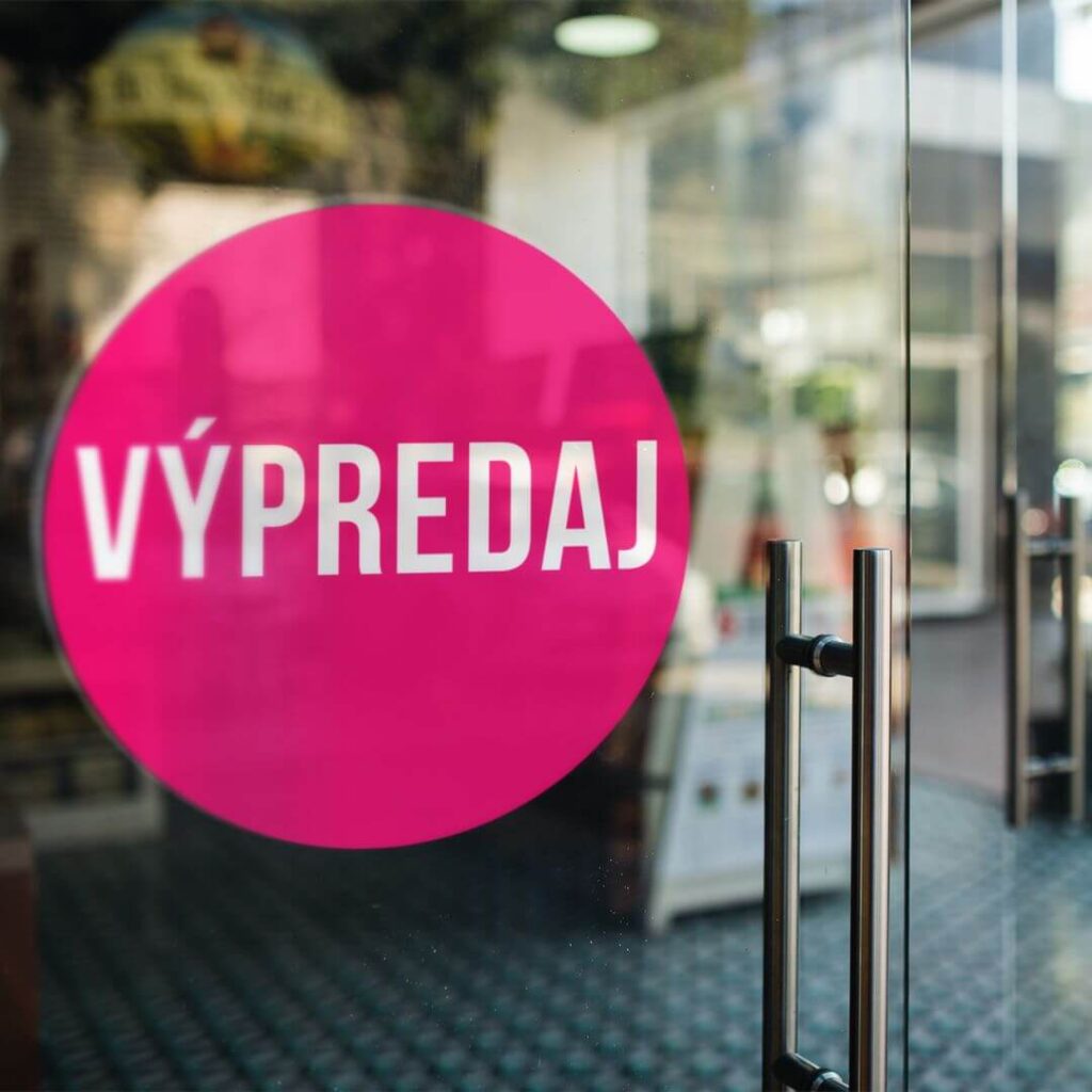 Fab co banská bystrica reklamný polep prevádzky
